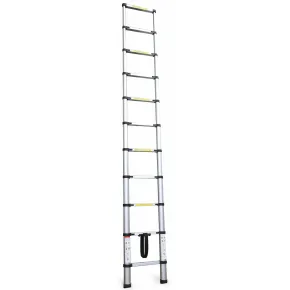 Scala Telescopica 10 Gradini Estensibile in Alluminio Scaletta Allungabile 290 | BricoShop24