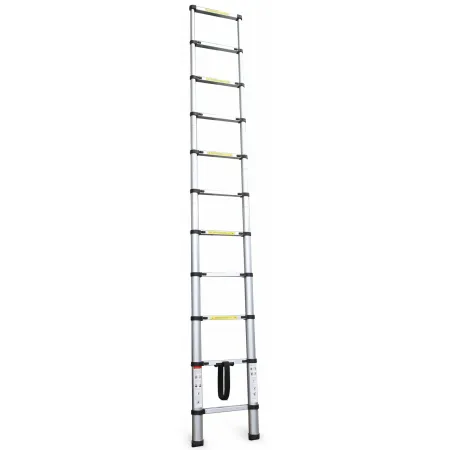 Scala Telescopica 10 Gradini Estensibile in Alluminio Scaletta Allungabile 290 | BricoShop24