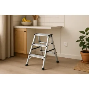 Sgabello in Alluminio Doppia Salita 2