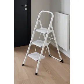 Sgabello Scala Pieghevole 3 Gradini in Acciaio Domestica Salvaspazio Scaletta | BricoShop24 2