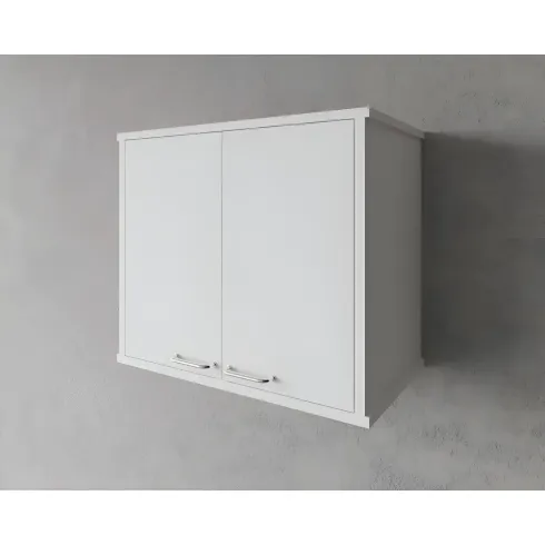 Pensile Lavanderia 60x34x52,5 cm PVC 1 Anta Bianco Bagno
