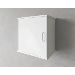 Pensile Lavanderia 46,5x34x52,5 cm PVC 1 Anta Bianco Salvaspazio 2