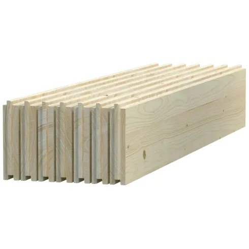 Pavimento per Casetta in Legno da Giardino 276x282 cm Kit Base