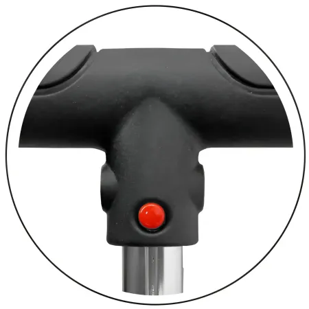 Monopattino per Bambini Pieghevole 3 Ruote Luminose LED Nero 50kg