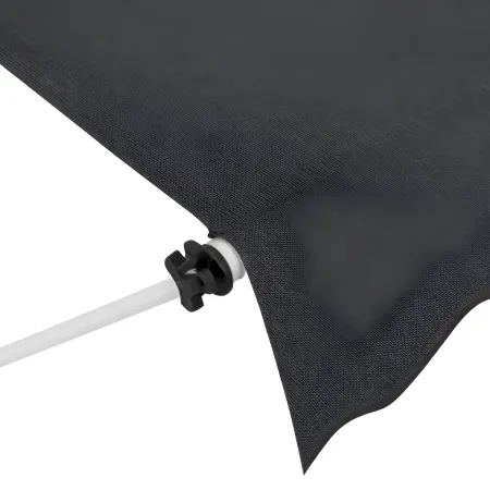 Tenda da Sole a Caduta Senza Viti 300x130 Altezza Regolabile Antracite
