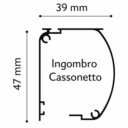 Zanzariera a Rullo Verticale 60x150 Riducibile in Alluminio Marrone
