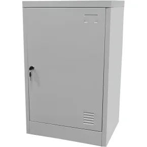Armadio Basso in Lamiera Acciaio Armadietto Multiuso con Ripiano | BricoShop24
