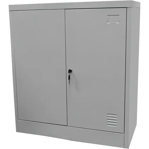 Armadio Basso 80 cm in Lamiera Acciaio Armadietto Multiuso | BricoShop24
