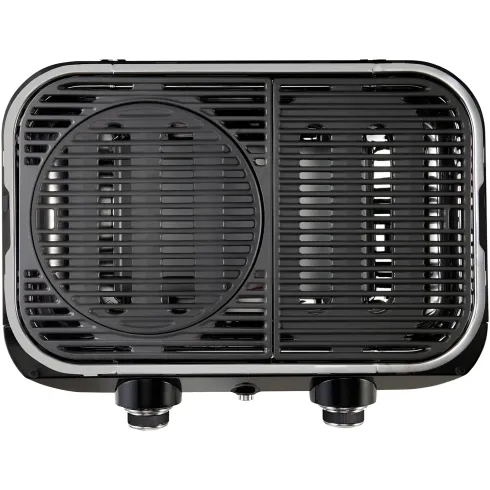 Barbecue a Gas 2 Fuochi Campignaz da Tavolo 65x52x36 cm Coperchio