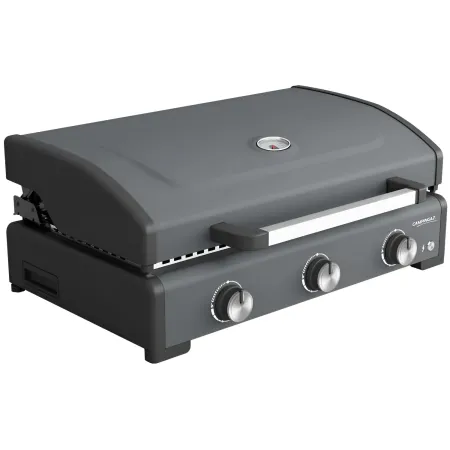 Barbecue a Gas Campignaz Plancha 3 Fuochi 76x56x31 cm Piastra Ghisa