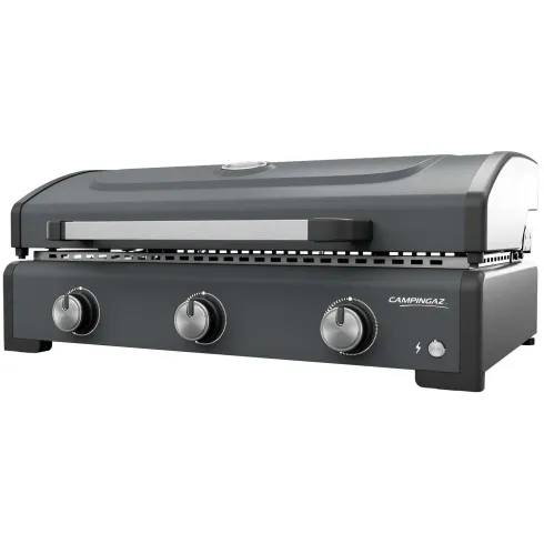 Barbecue a Gas Campignaz Plancha 3 Fuochi 76x56x31 cm Piastra Ghisa