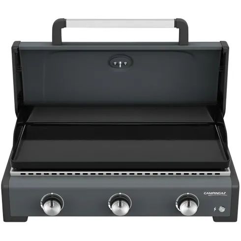 Barbecue a Gas Campignaz Plancha 3 Fuochi 76x56x31 cm Piastra Ghisa