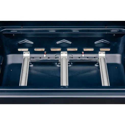 Barbecue Gas Campignaz 3 Fuochi Ripiani Laterali Nero 91x53x108 cm