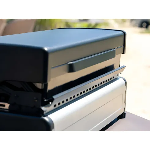 Barbecue a Gas Campignaz Plancha 65x56x31 cm 2 Fuochi Piastra Ghisa