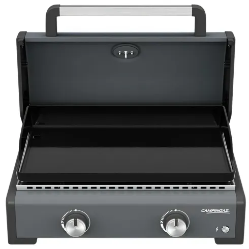 Barbecue a Gas Campignaz Plancha 65x56x31 cm 2 Fuochi Piastra Ghisa
