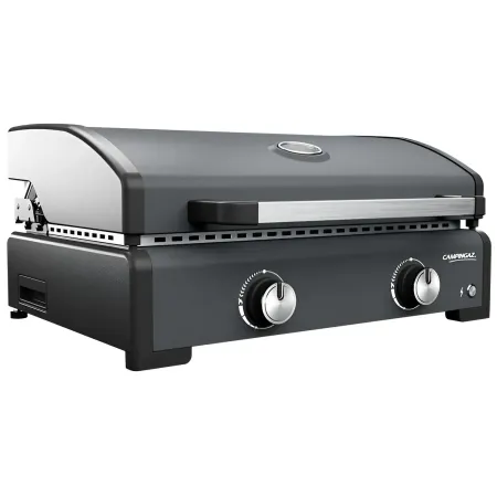 Barbecue a Gas Campignaz Plancha 65x56x31 cm 2 Fuochi Piastra Ghisa