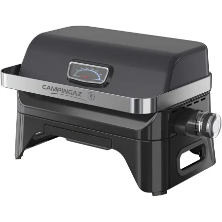 Barbecue Elettrico da Tavolo Campignaz 2200W Griglia Ghisa Coperchio