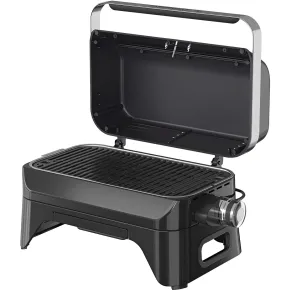Barbecue Elettrico da Tavolo Campignaz 2200W Griglia Ghisa Coperchio 2