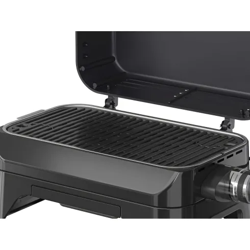 Barbecue Elettrico da Tavolo Campignaz 2200W Griglia Ghisa Coperchio
