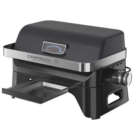 Barbecue Elettrico da Tavolo Campignaz 2200W Griglia Ghisa Coperchio