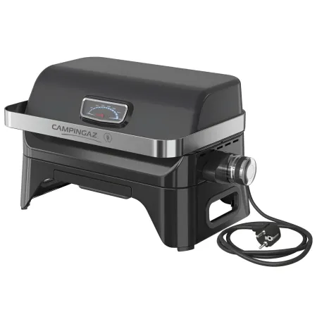 Barbecue Elettrico da Tavolo Campignaz 2200W Griglia Ghisa Coperchio