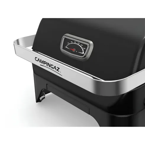 Barbecue Elettrico da Tavolo Campignaz 2200W Griglia Ghisa Coperchio