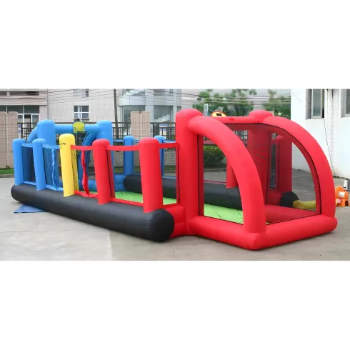 Gonfiabile Campo Multisport 335x800x180 cm Calcio Volley Basket Bambini