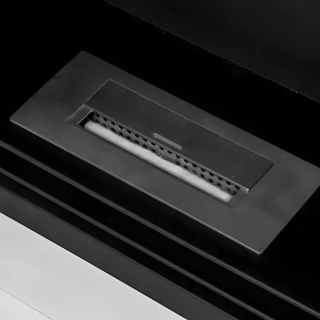 Camino a Bioetanolo Bianco da Terra 3,4 kW Lana di Roccia 1,8L Interno