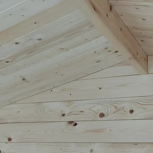 Casetta in Legno 2x2.5 25 mm con Pavimento Rimessa Porta Attrezzi da Giardino | BricoShop24