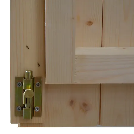 Casetta in Legno 2x2.5 25 mm con Pavimento Rimessa Porta Attrezzi da Giardino | BricoShop24