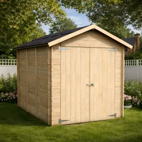 Casetta in Legno da Giardino per Rimessa Attrezzi 178x273x226 cm 2