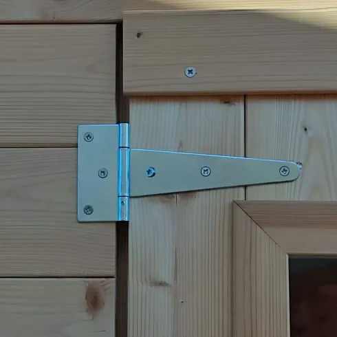 Casetta in Legno Blockhouse 2.5x2 19 mm con Pavimento Ricovero Attrezzi Giardino | BricoShop24
