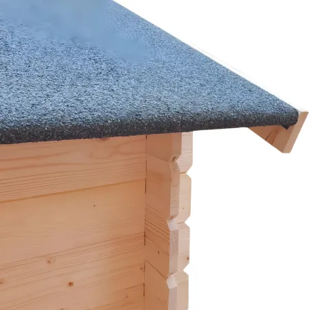 Casetta in Legno 1.5x1.5 con Pavimento Rimessa Ricovero per Attrezzi da Giardino | BricoShop24