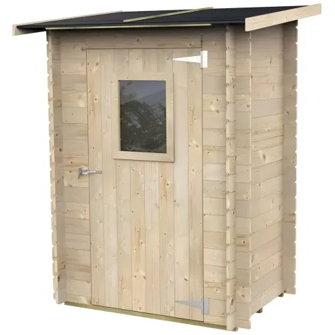 Casetta Armadio in Legno Da Giardino per Attrezzi 124x76 cm