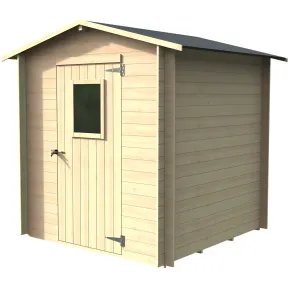 Casetta in Legno 2x2 da Esterno Giardino Capanno Porta Attrezzi Box Ricovero