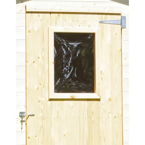 Casetta in Legno 2x2 da Esterno Giardino Capanno Porta Attrezzi Box Ricovero