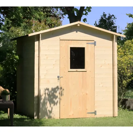 Casetta in Legno 2x2 da Esterno Giardino Capanno Porta Attrezzi Box Ricovero