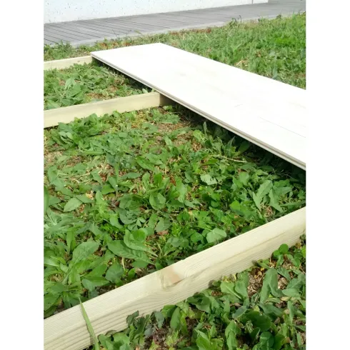 Casetta in Legno 2x2 da Esterno Giardino Capanno Porta Attrezzi Box Ricovero