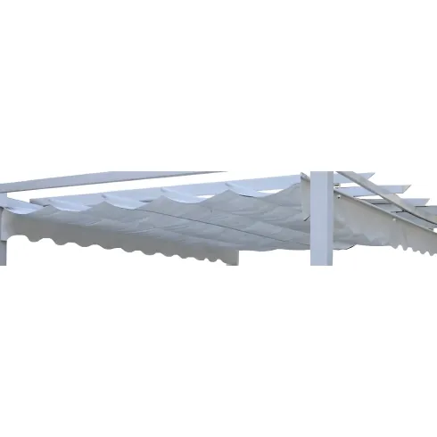 Telo per Pergola in Poliestere 3x4 metri Bianco