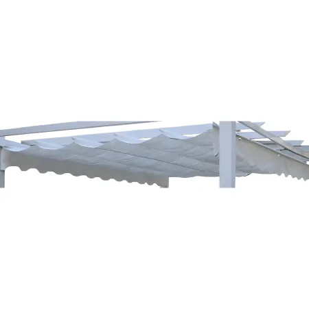 Telo per Pergola in Poliestere 3x4 metri Bianco