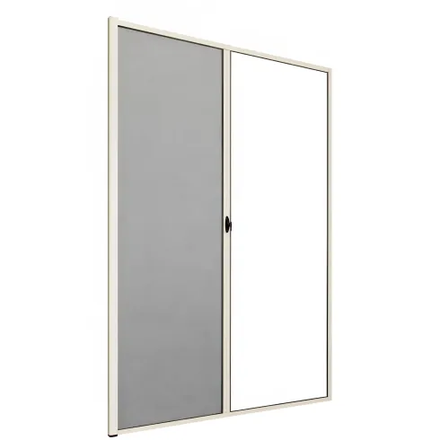 Zanzariera a Rullo Laterale per Porta Avorio 150x250 Riducibile