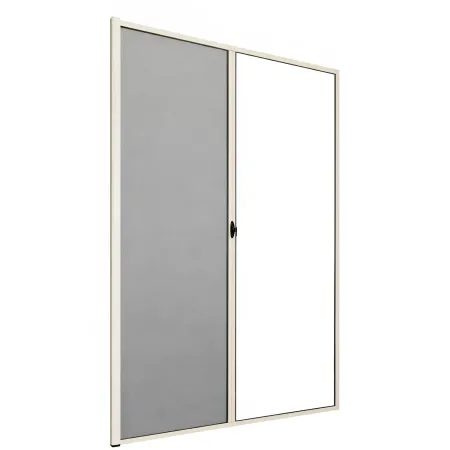 Zanzariera a Rullo Laterale per Porta Avorio 150x250 Riducibile