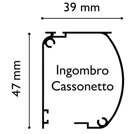Zanzariera a Rullo Laterale per Porta Avorio 150x250 Riducibile