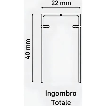 Zanzariera Plissettata Laterale Marrone Guida Bassa Porta 120X240