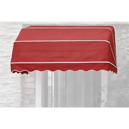 Tenda da Sole Cappottina 180x100 cm Rosso Ferrara Esterno Impermeabile