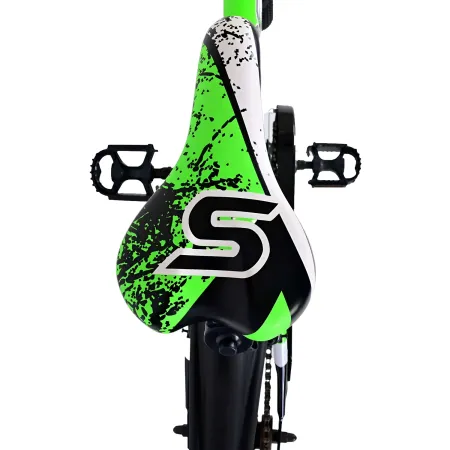 Bicicletta Bambini 20" Sportiva Verde Sportiva Portaborraccia Cavalletto