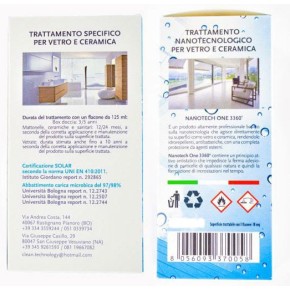 Trattamento Anticalcare Permanente per Box Doccia Idrorepellente Vetri Ceramica 2