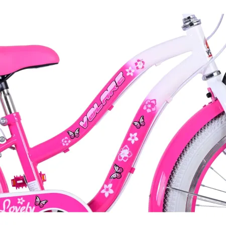 Bicicletta per Bambini 20" Sportiva Rosa Sportiva 7 Marce Cestino