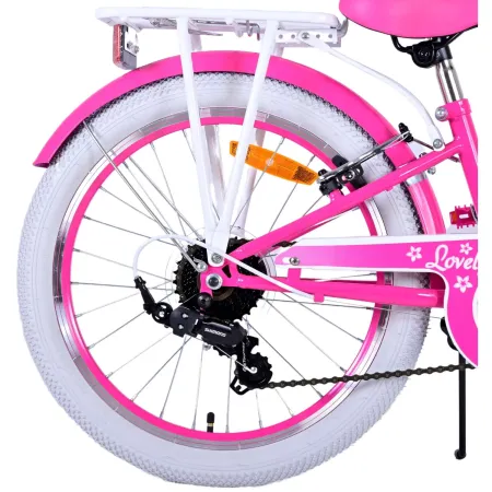 Bicicletta per Bambini 20" Sportiva Rosa Sportiva 7 Marce Cestino