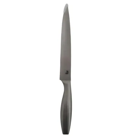 Set da Taglio per Barbecue Acciaio Inox Coltello Forchetta 33 cm
